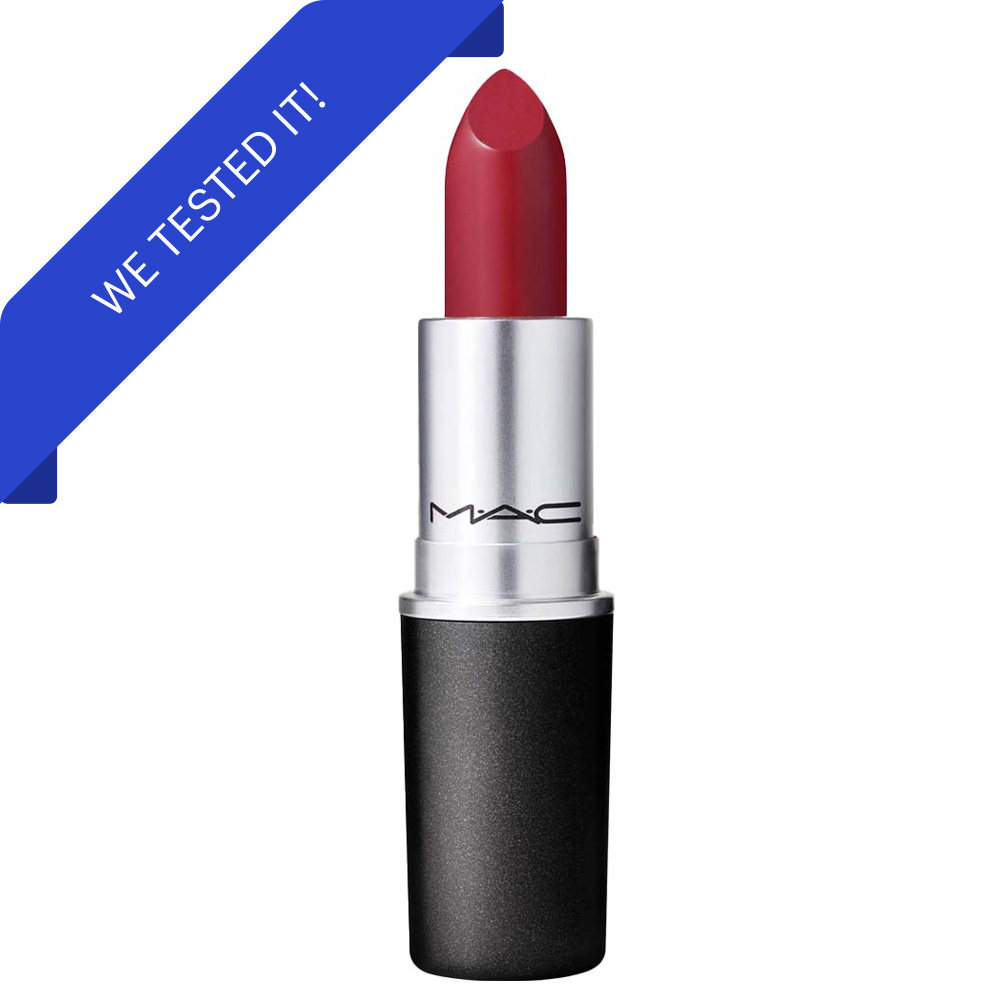 mac matte red lipstick