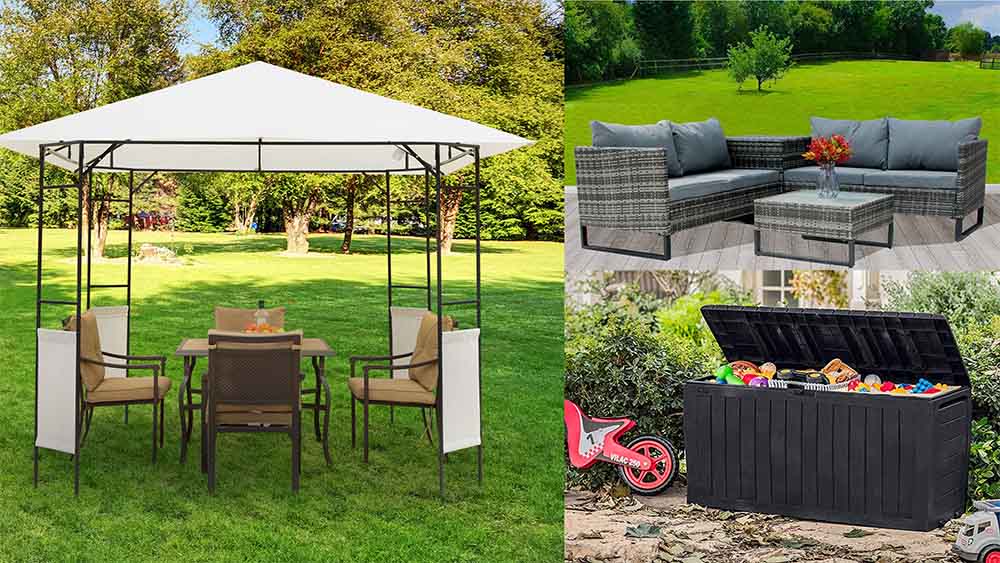 The Range Garden Furniture Gazebo Fasci Garden