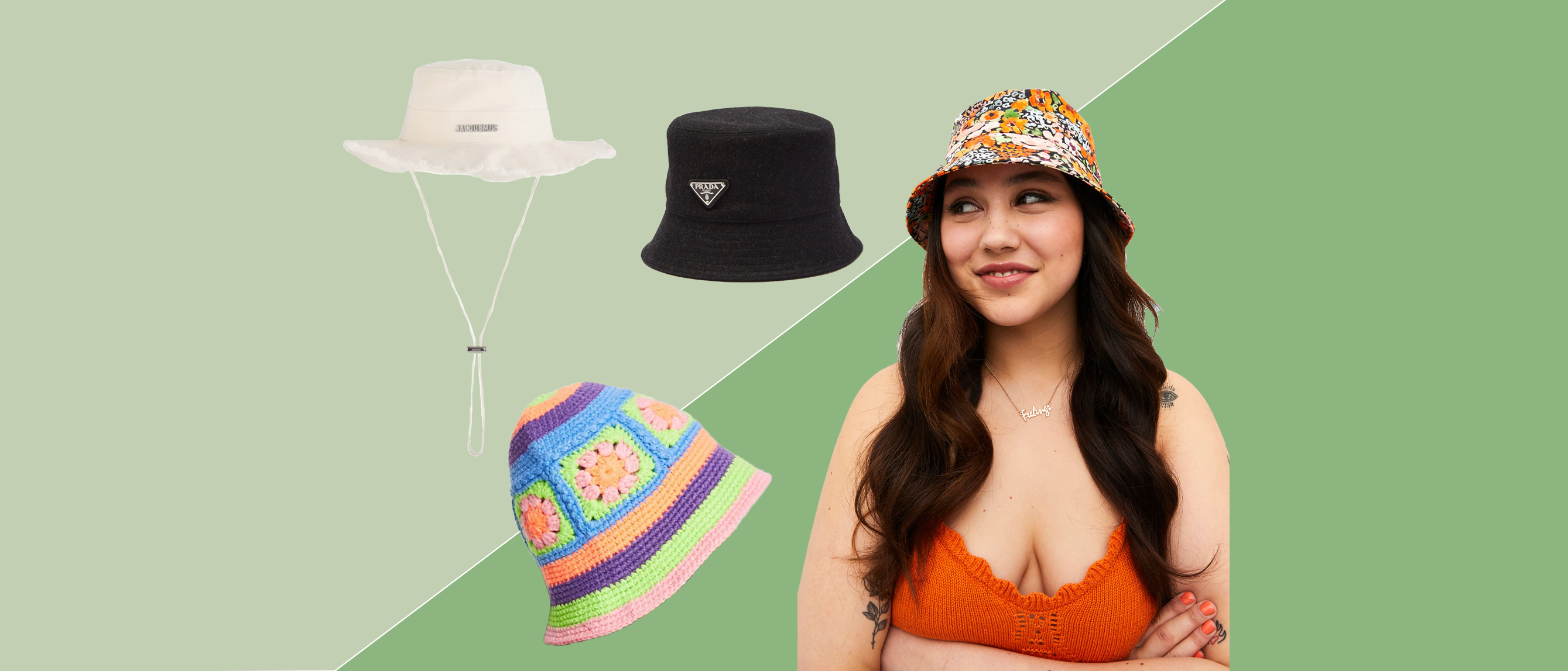 The bucket hats you need now - Daily Mail