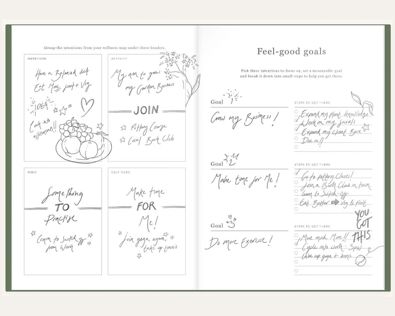 Papier + Wellness Journal