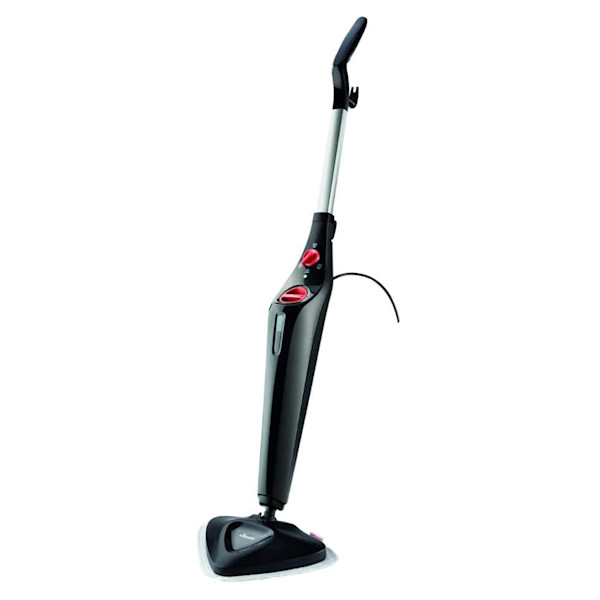 Vileda Steam Mop in black and red