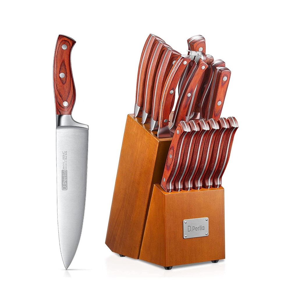 Home Hero - Kitchen Knife Set & Steak Knifes - Ultra-Sharp High Carbon  Stainless Steel 7-Pcs, 7 - Metro Market