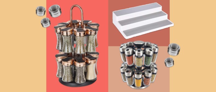 Find the best spice rack for organising your kitchen cupboards
