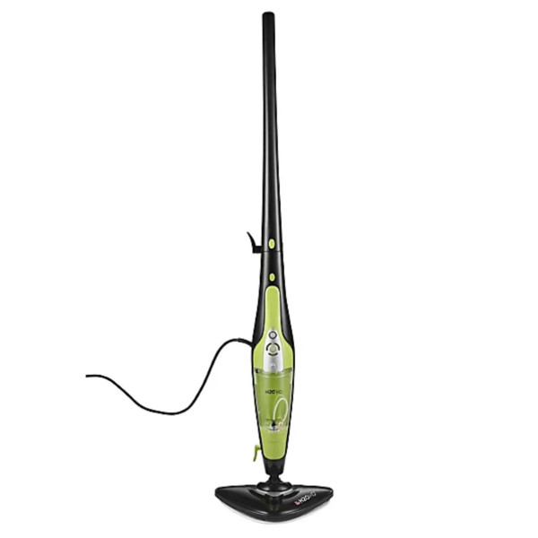 H20 HD 5-in-1 Steam Mop and Handheld Steam Cleaner System in green and black