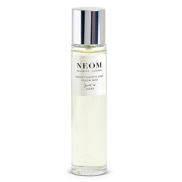 a bottle of NEOM Perfect Night's Sleep Pillow Mist