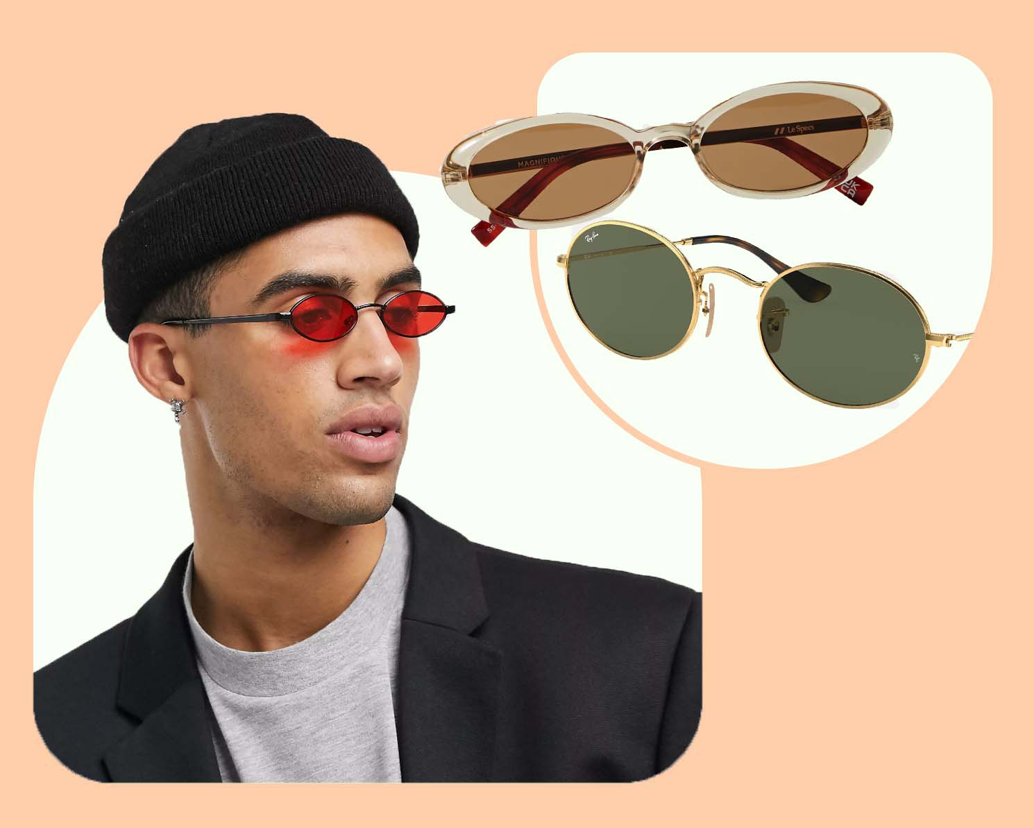 Round sunglasses, for men?