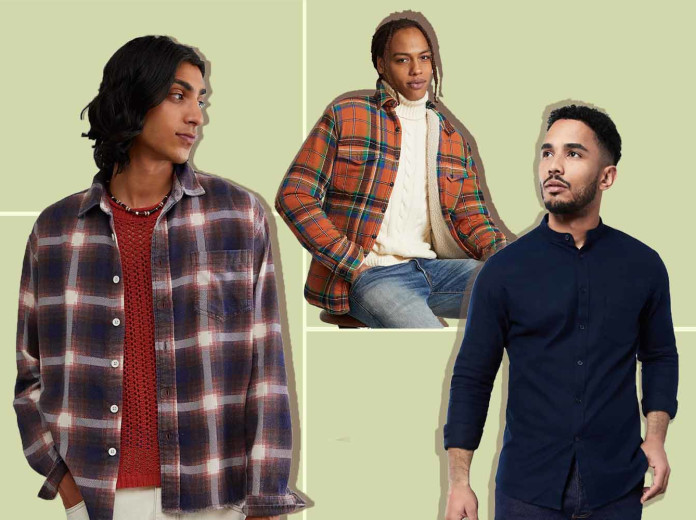 Men's flannel shirts for an easy-breezy autumn feel