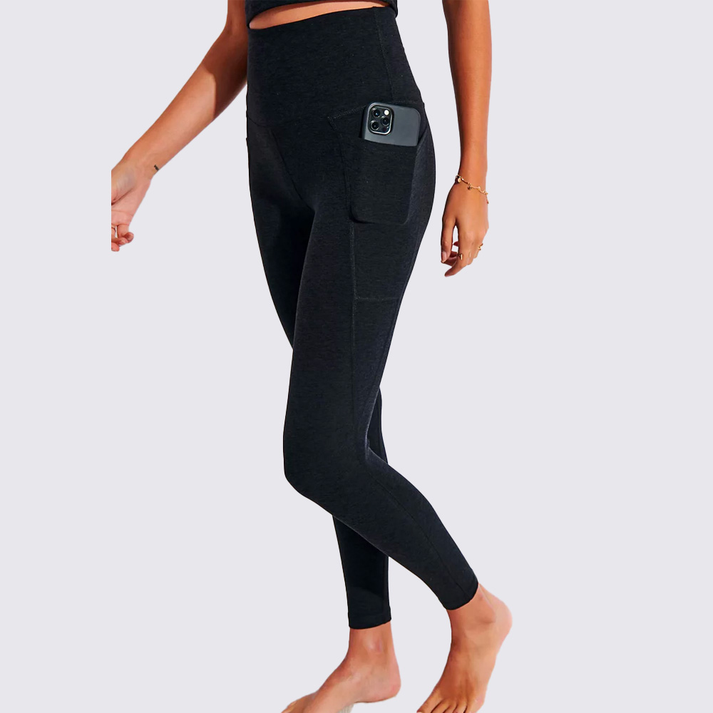 Women High Waisted Yoga Leggings with Pockets Tummy Control Non See Through  Workout Athletic Running Yoga Pants - China Yoga and Gym price
