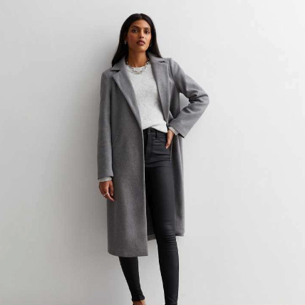 Grey Formal Coat