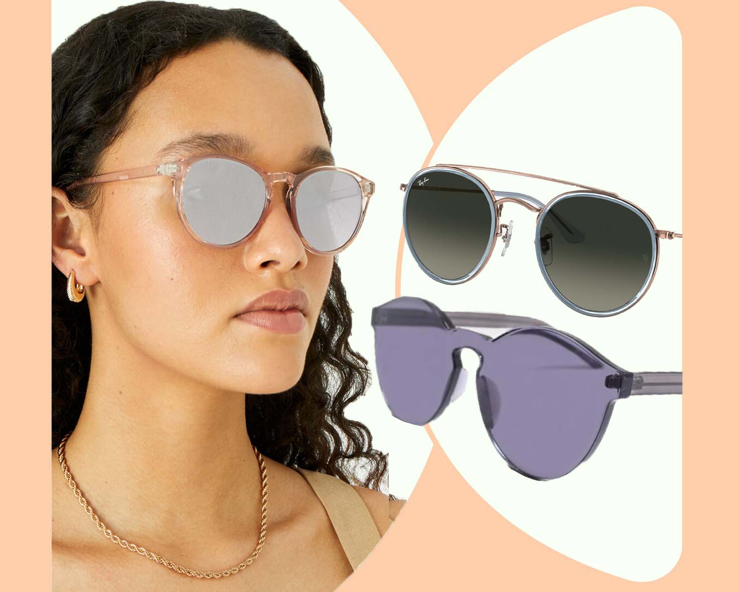 Round sunglasses to elevate your look - Daily Mail