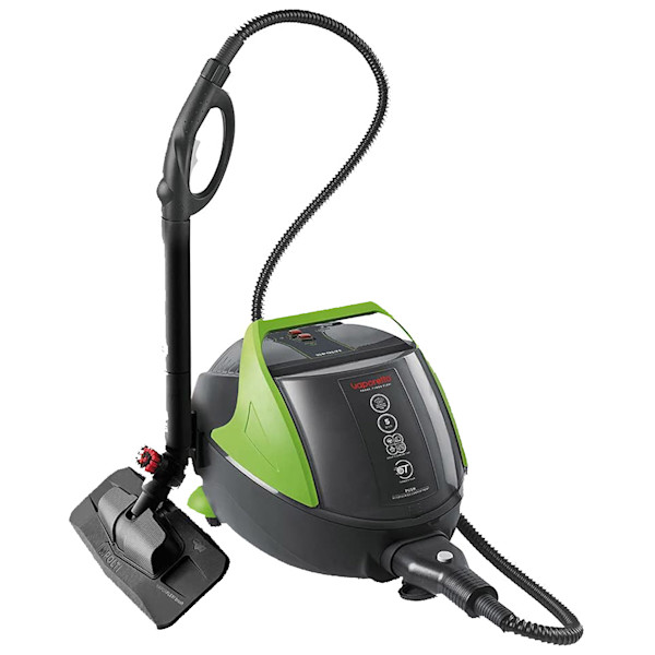 Polti Vaporetto PRO 95 Turbo Steam Cleaner in green and black