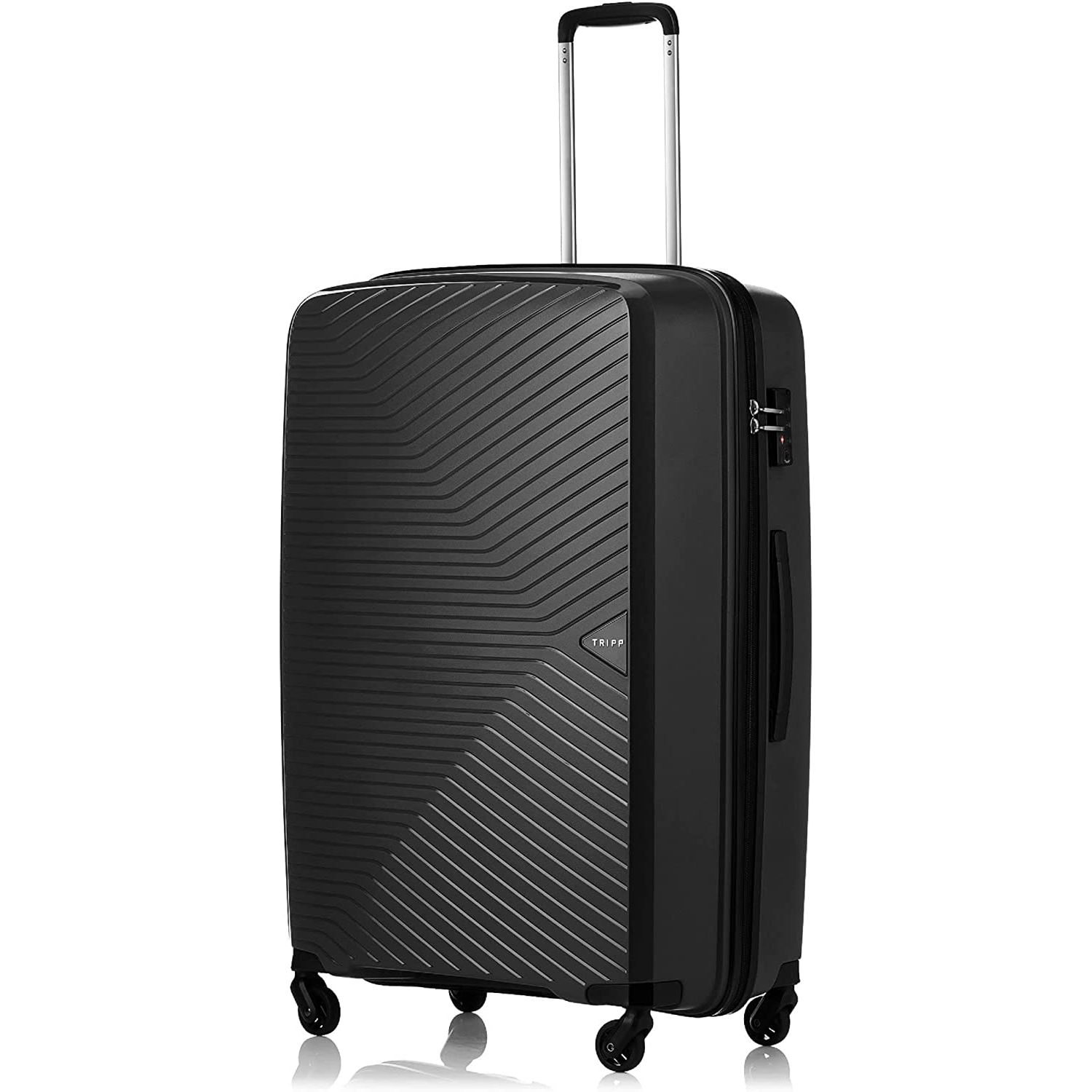 tripp black escape suitcase