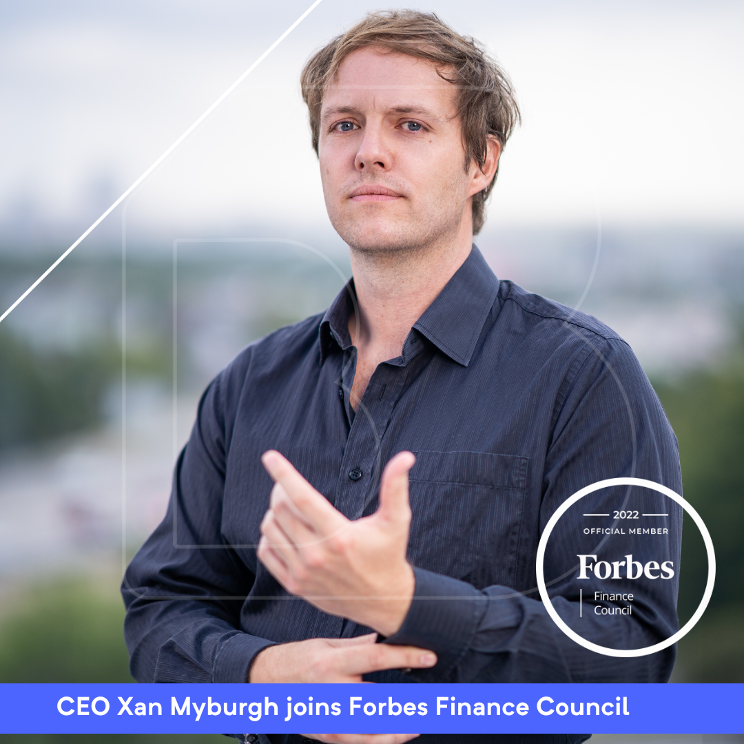 CEO Xan Myburgh accepted into Forbes Finance Council