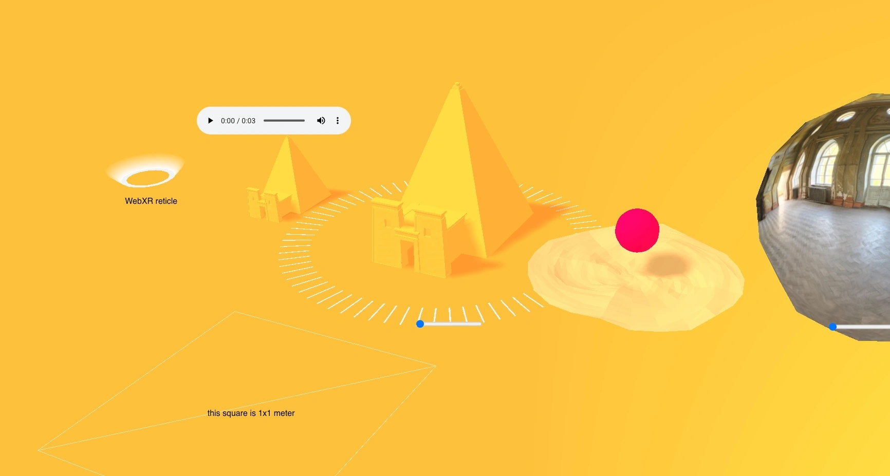 Early R&D on AR for Pyramids of Meroë