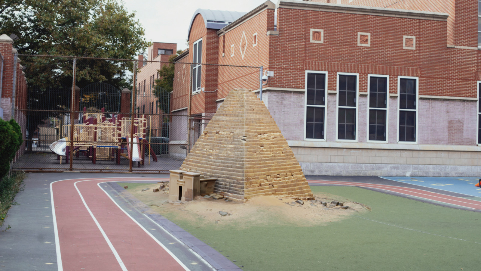 You can place the pyramid in your space using WebXR to really dive into the details.