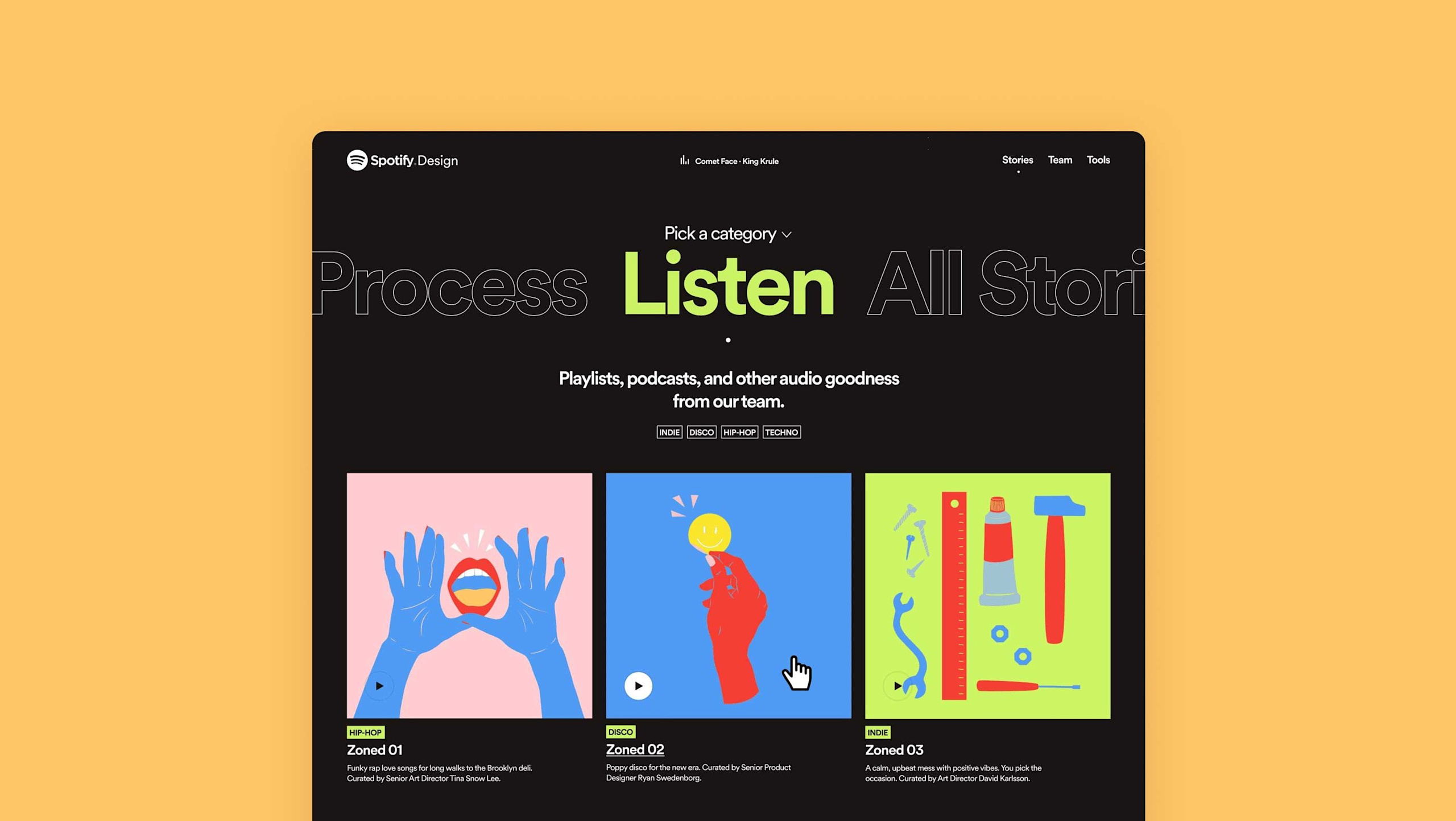 Spotify Design