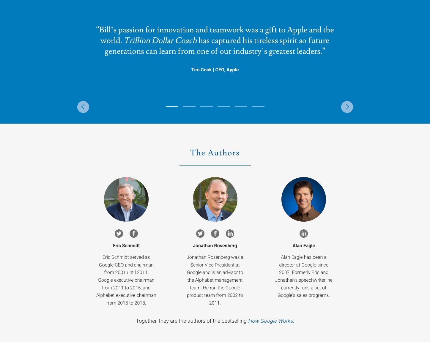 Trillion Dollar Coach