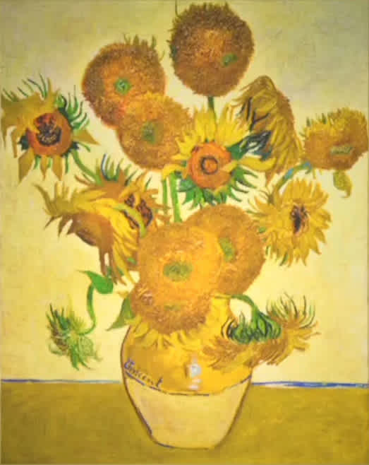 Real Flowery Painting