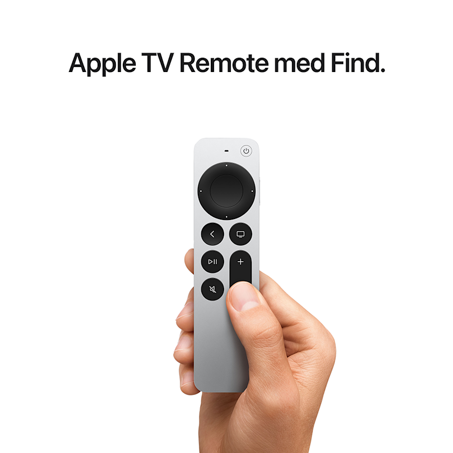 Apple TV Remote med Find