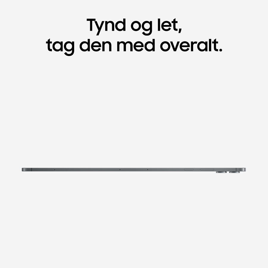 Tynd og let, tag den med overalt.