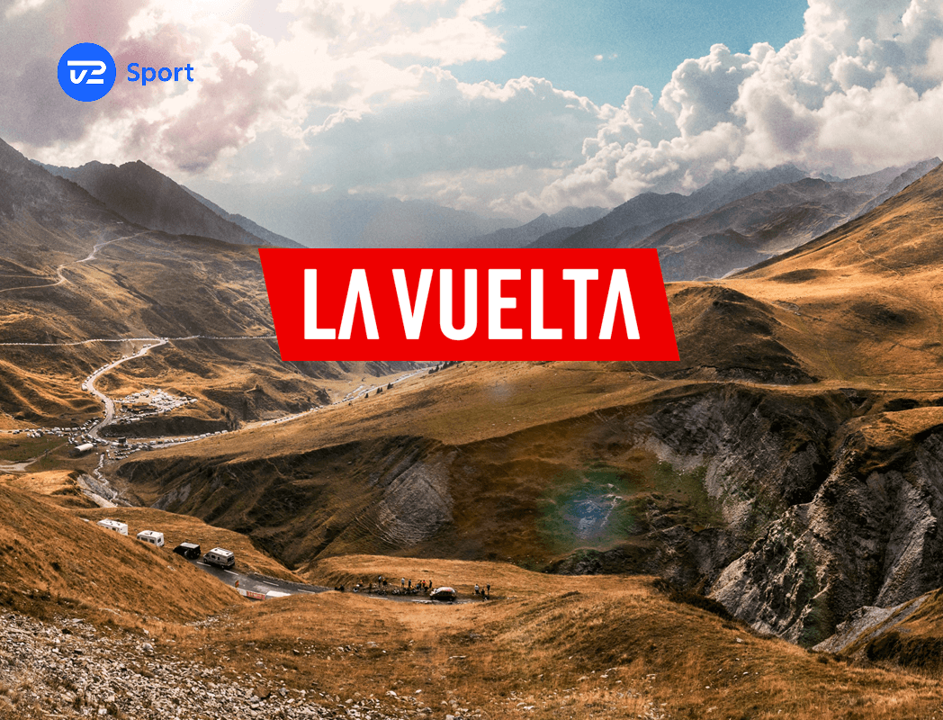 Vuelta A España ryttere med logo