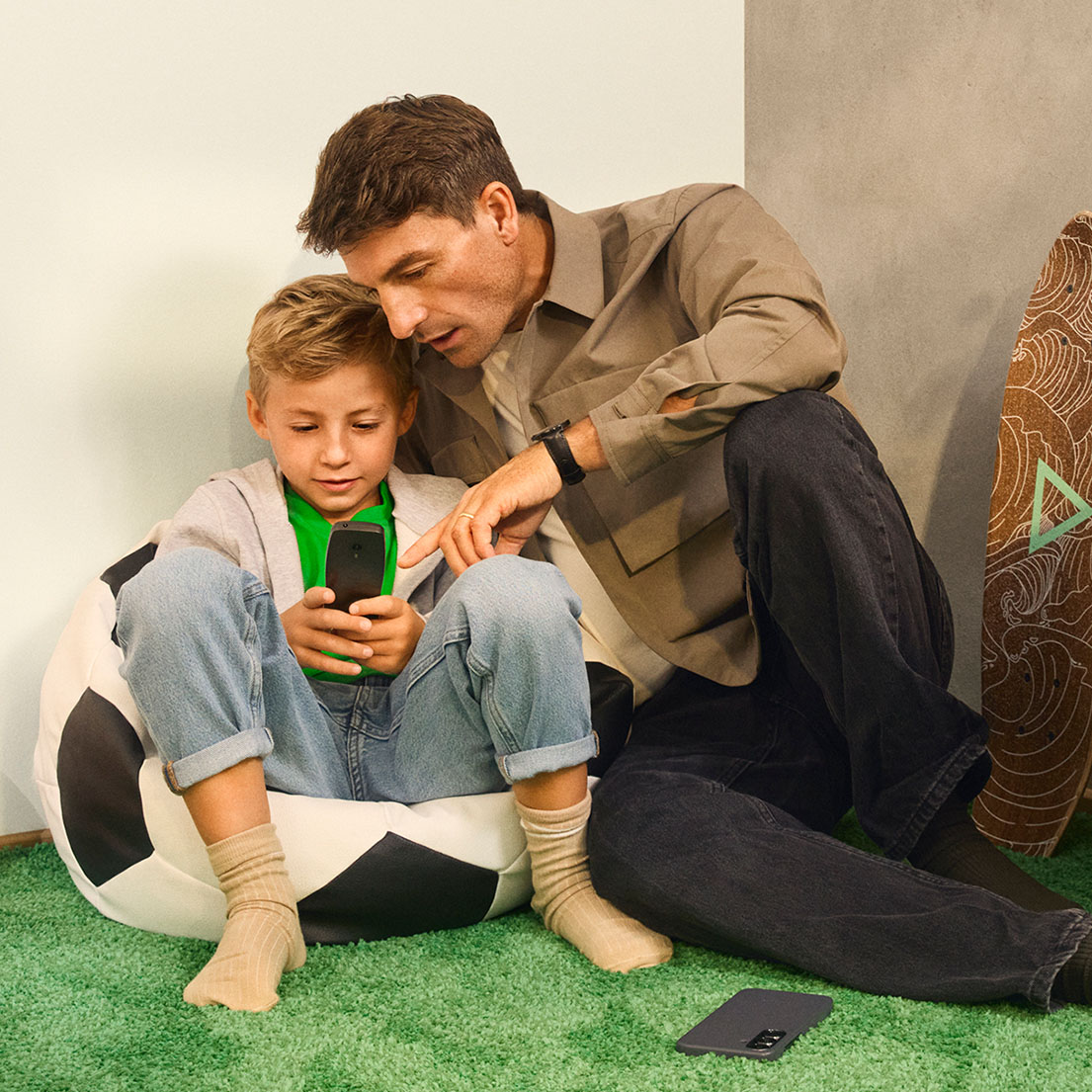 Få hjælp til den første mobil