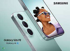 Få ekstra bytterabat på den nye Samsung Galaxy S26 FE