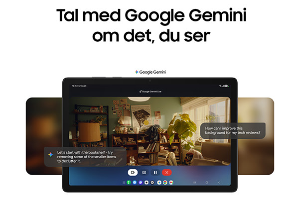 Tal med Google Gemini om det, du ser