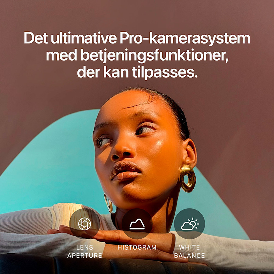 Det ultimative Pro-kamerasystem med betjeningsfunktioner, der kan tilpasses