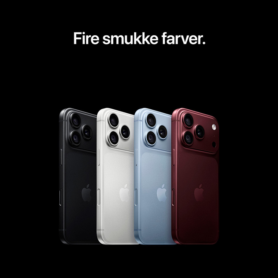 Fire smukke farver
