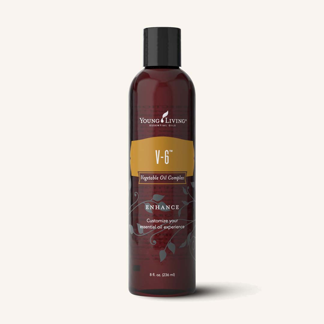 V 6 Enhanced Vegetable Oil Complex Massage Oil Young Living Essential Oils