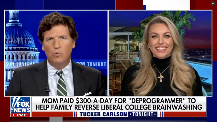 Tucker Carlson with Annabella: Speaking out on college 'brainwashing'