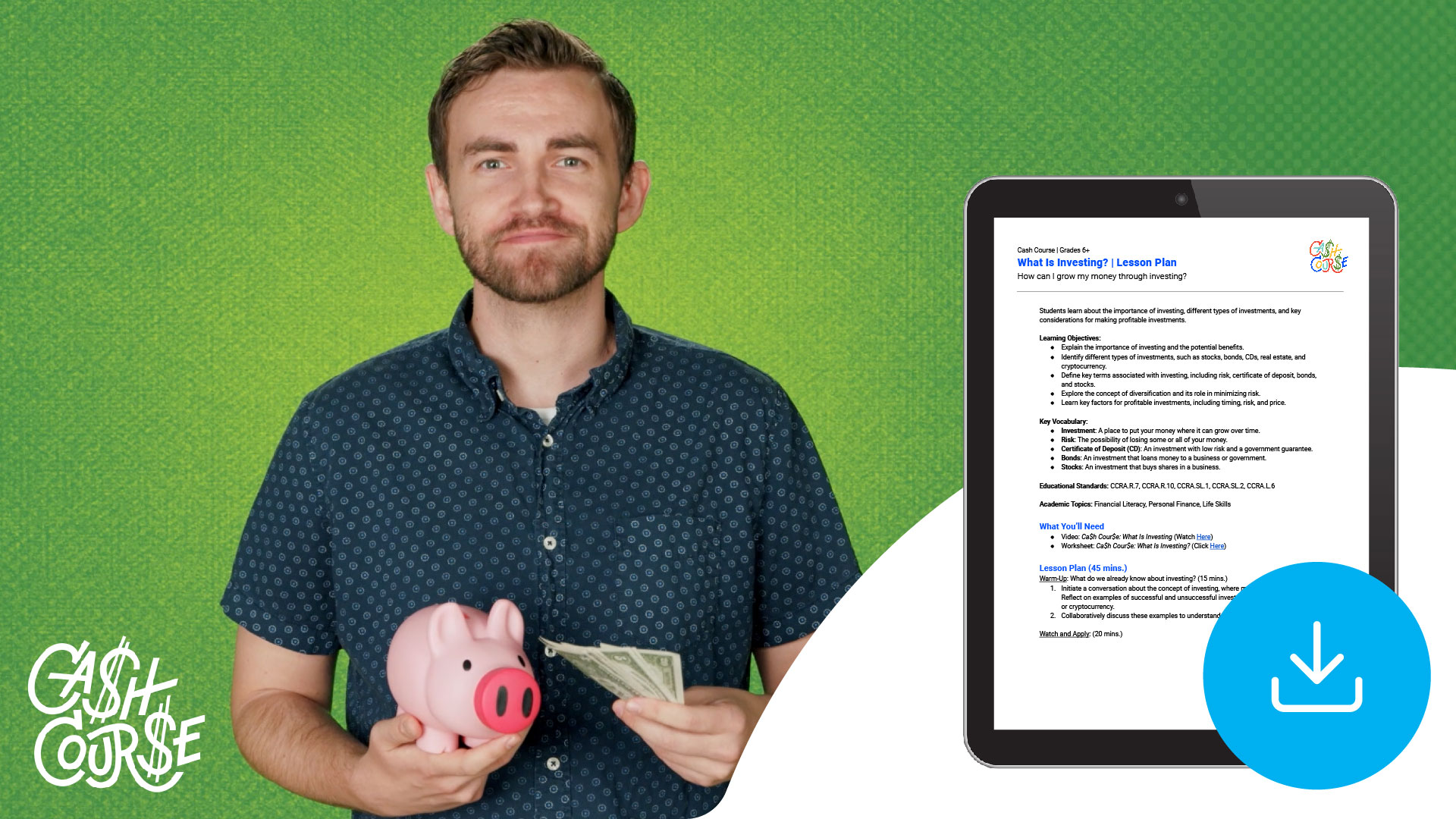 Cash Course: What Is Investing?