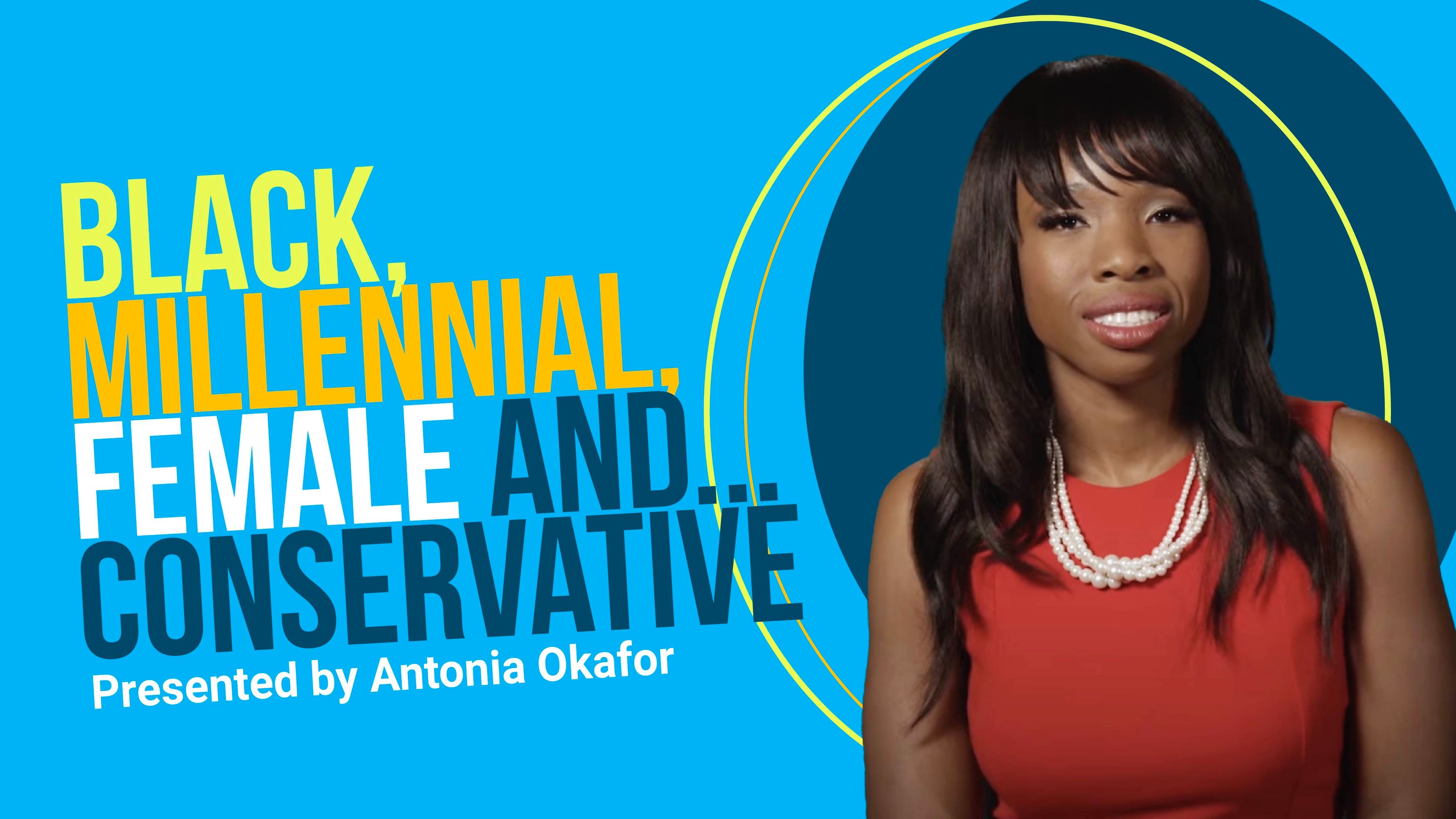 Black Millennial Female And Conservative PragerU   Web  AntoniaOkafor BlackMillennialfemaleAndConservative Optimized 