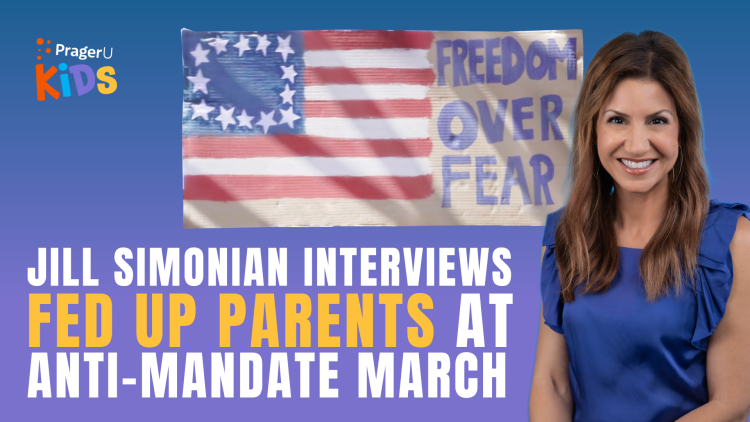 Jill Simonian Interviews Fed up Parents at Anti-mandate March