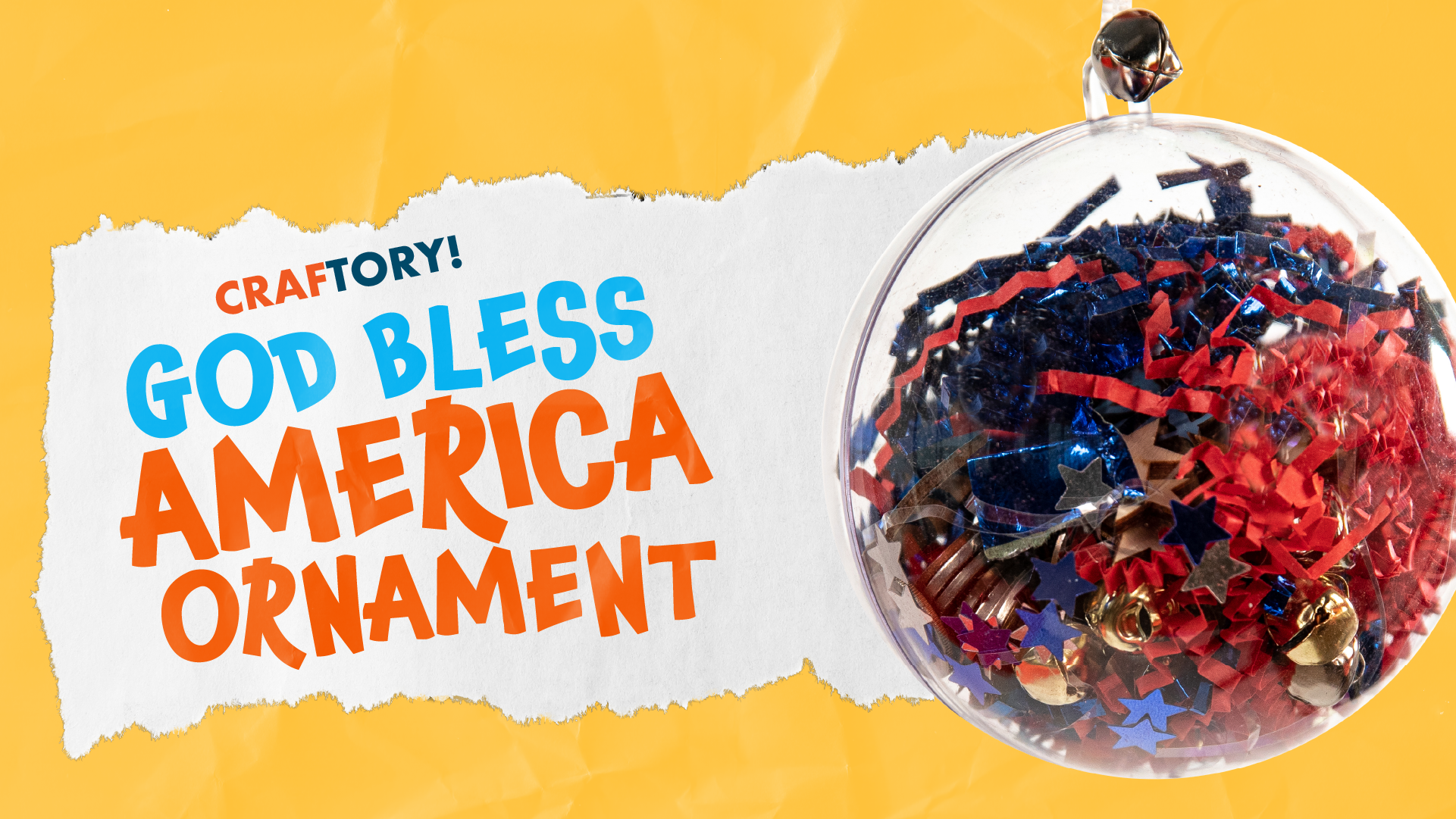 Craftory: God Bless America Ornament