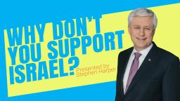 Why Don't You Support Israel?