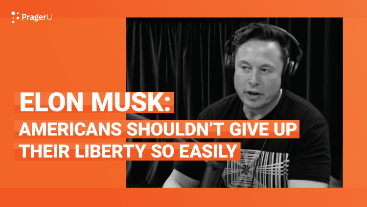 WATCH: Elon Musk's Warning To Americans