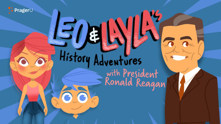 Leo & Layla's History Adventures with President Ronald Reagan