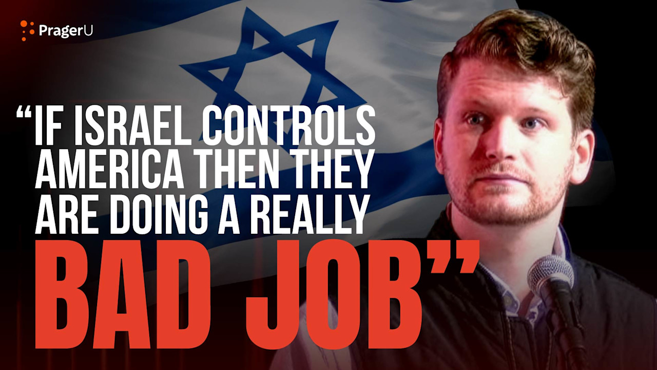 Word War Debate: Shabbos Kestenbaum’s Mic-Drop Closing on Israel | PragerU