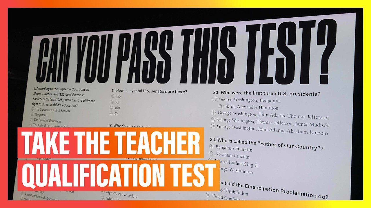Teacher Qualification Test | PragerU