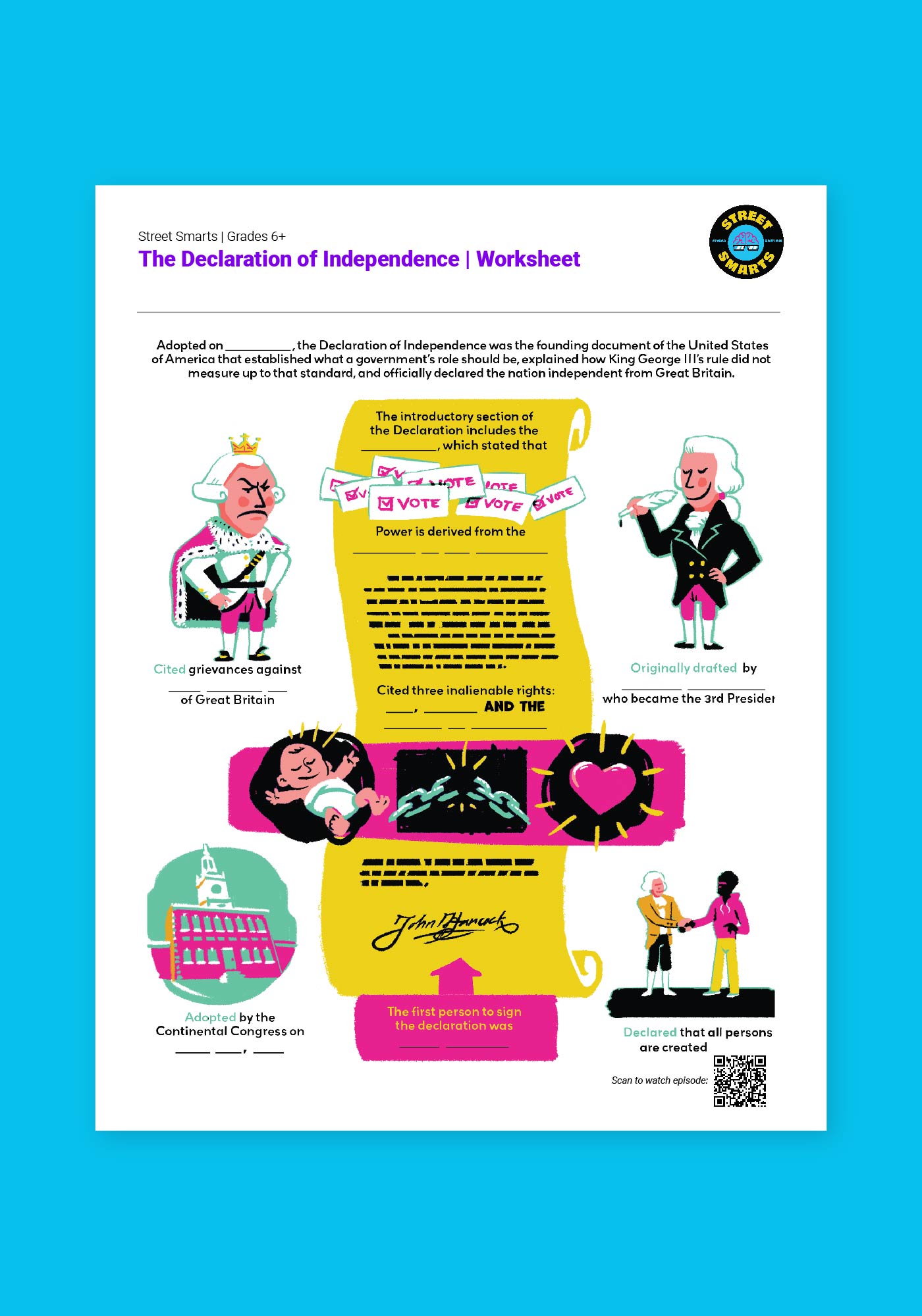 The American Revolution Worksheet - WordMint, image size:1400x2000