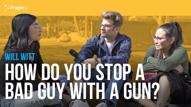 How Do You Stop a Bad Guy With a Gun?