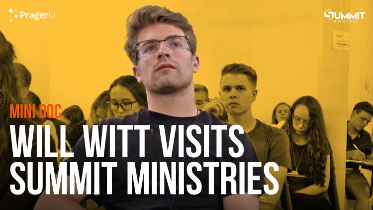 Will Witt Visits Summit Ministries