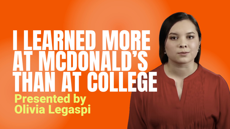 I Learned More at McDonald's Than at College