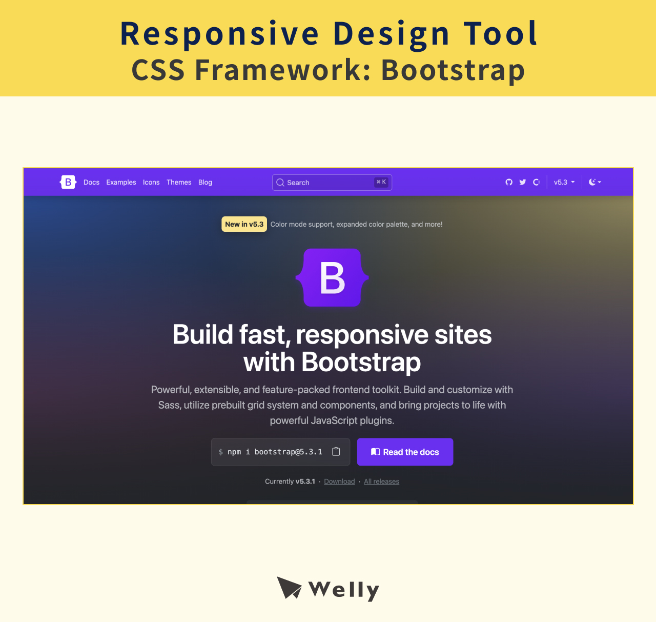 CSS Framework: Bootstrap