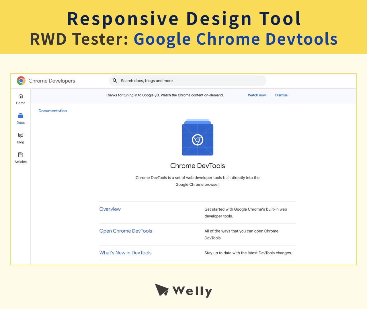 Responsive Web Design Tester: Google Chrome Devtools