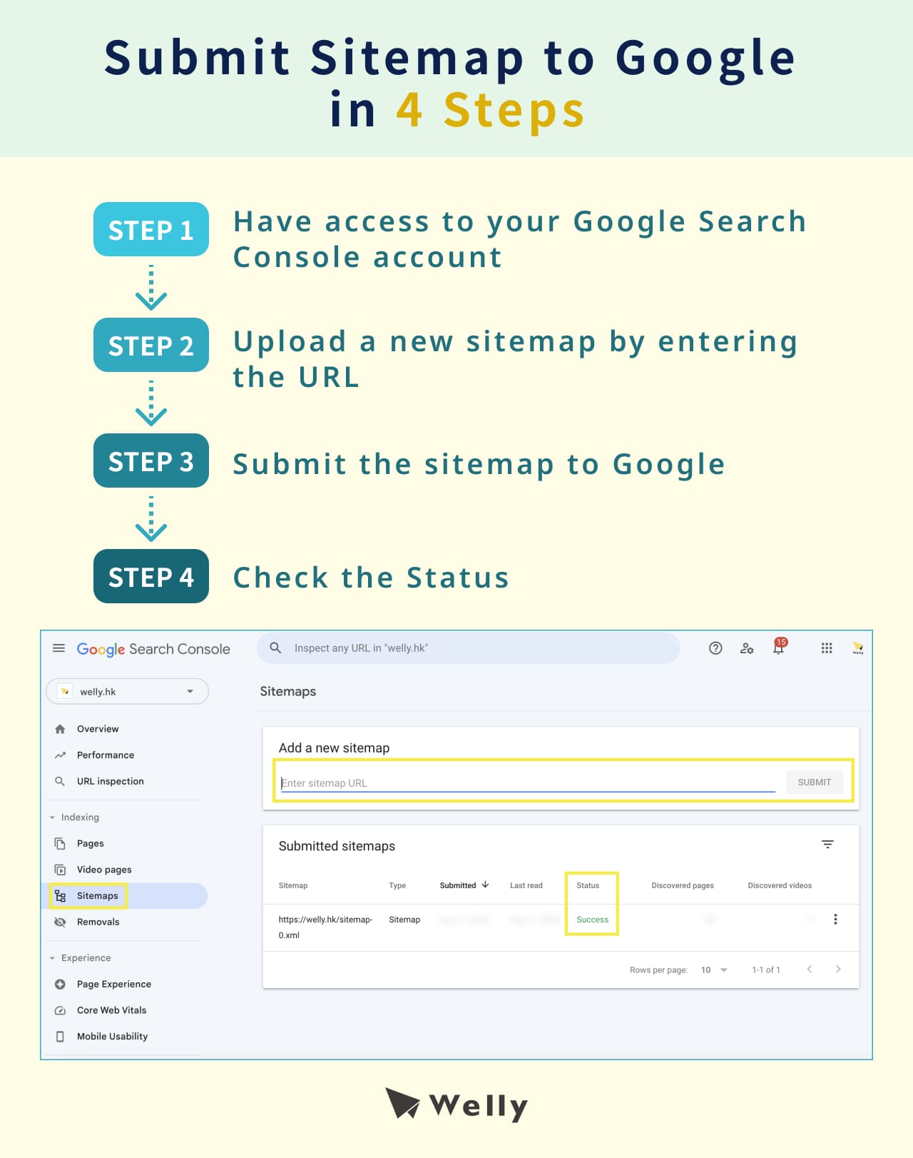 Submit Sitemap to Google in 4 Steps
