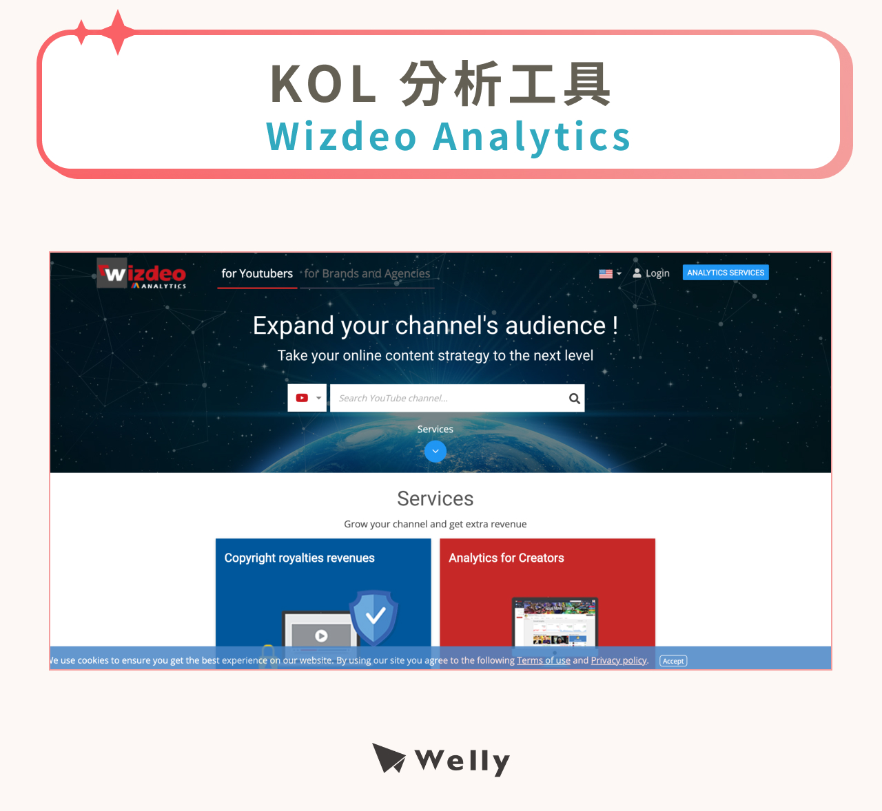 Wizdeo Analytics操作畫面