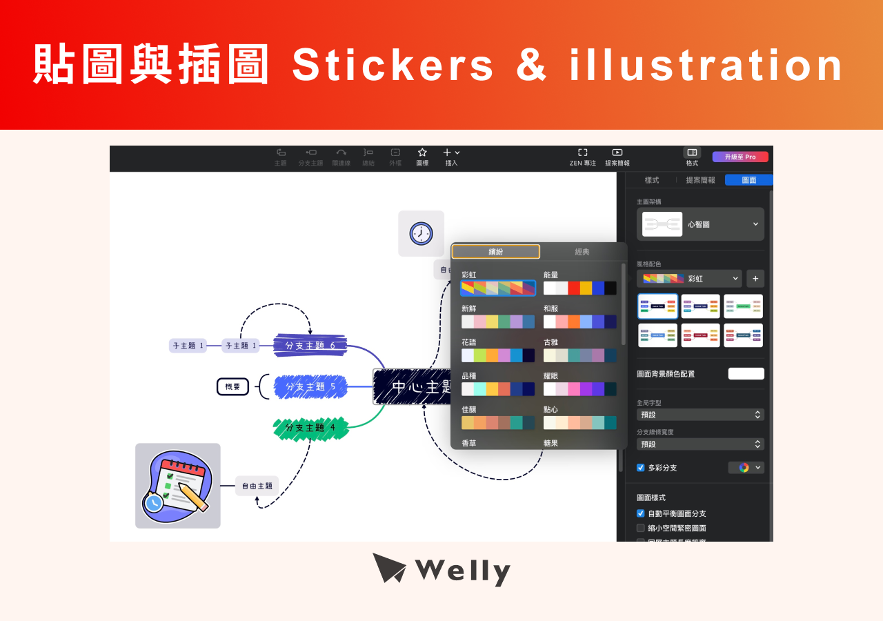 Stickers & illustration 貼圖與插圖